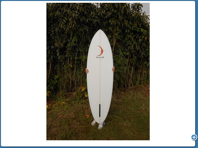 Hot Dogs Justin's 6'3 Single Fin Round Pintail