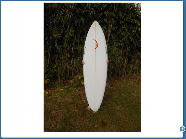 Hot Dogs Justin's 6'3 Single Fin Round Pintail 2