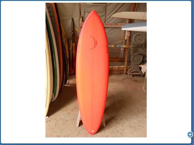 Hot Dogs Mike's 6'4 Single Fin Round Pintail 2