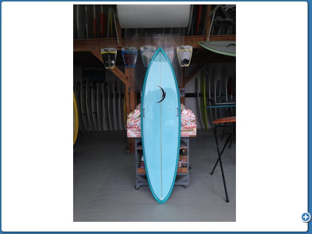 Hot Dogs Wilco's 6'8 Round Pintail 2